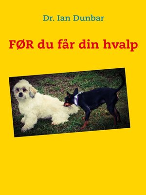 cover image of FØR du får din hvalp